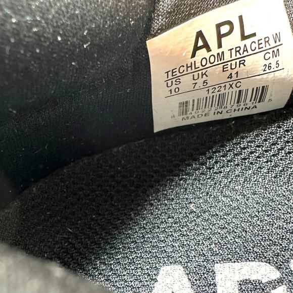 Apl Techloom Tracer Sneaker Trainer Black Cream Beige‎ White Size US 10 - Picture 12 of 13